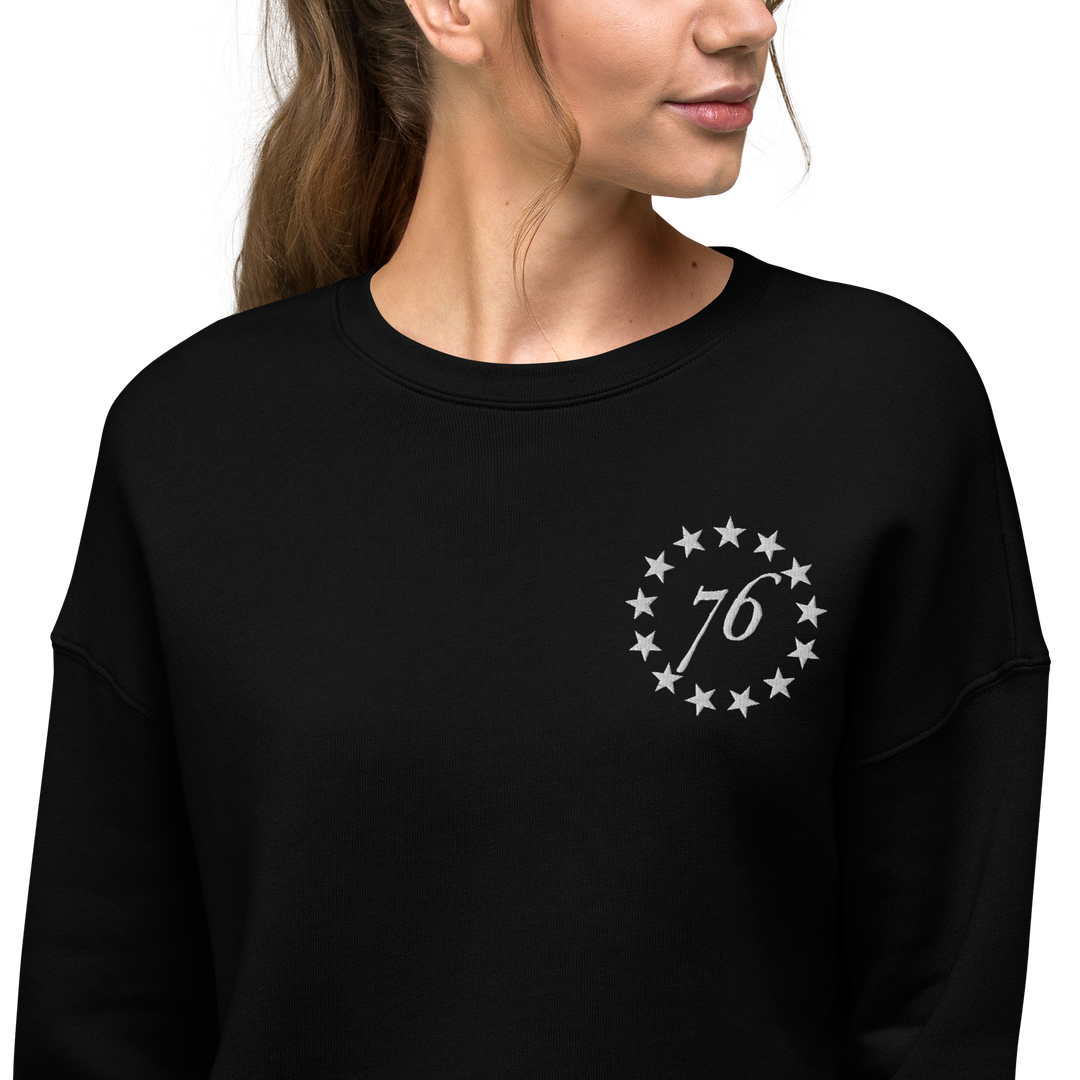 13 Stars Logo Crop Sweatshirt