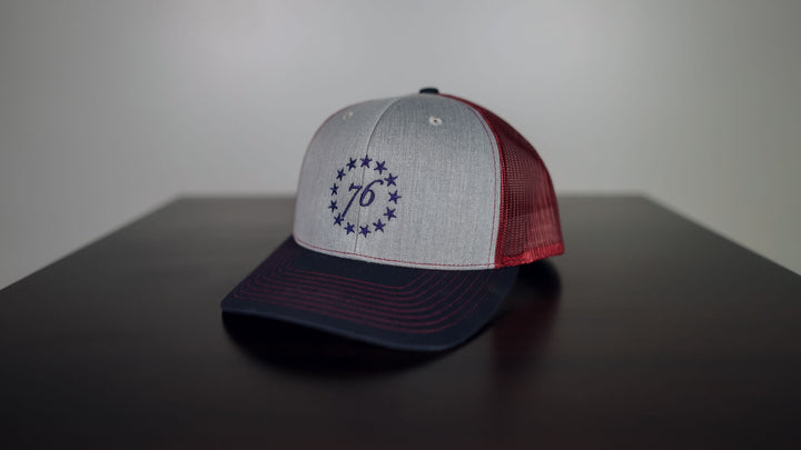 13 Stars Tri Colored Hat