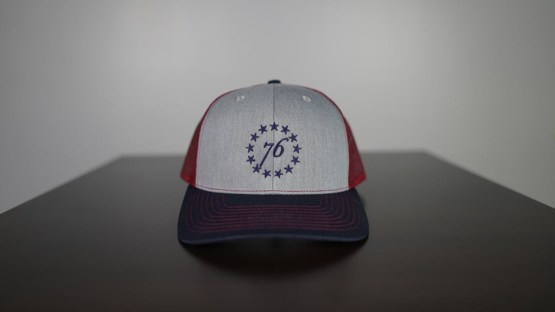 13 Stars Tri Colored Hat