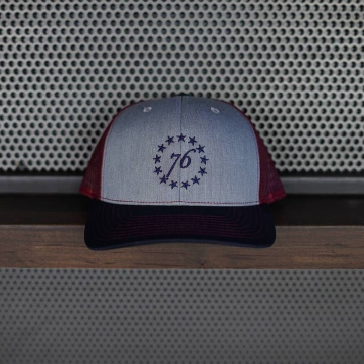 13 Stars Tri Colored Hat