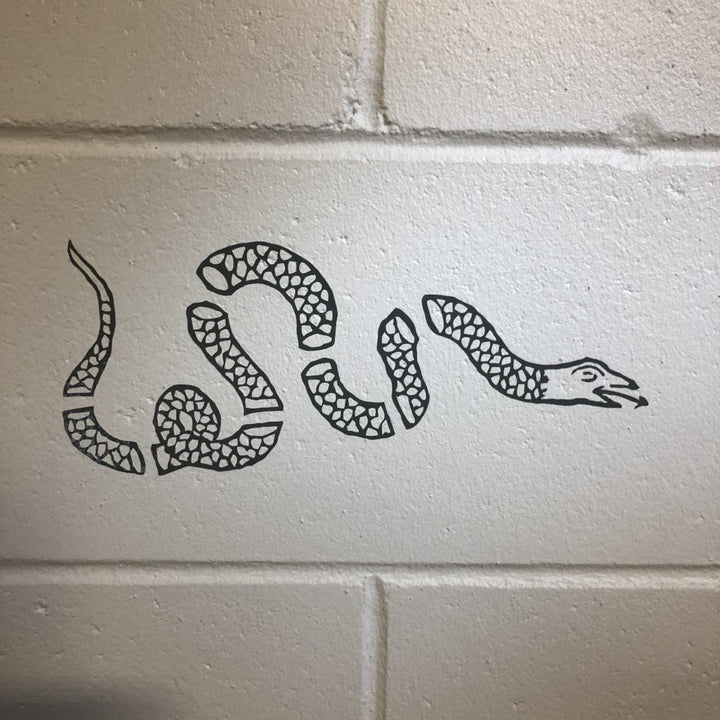 Join Or Die Snake Decal