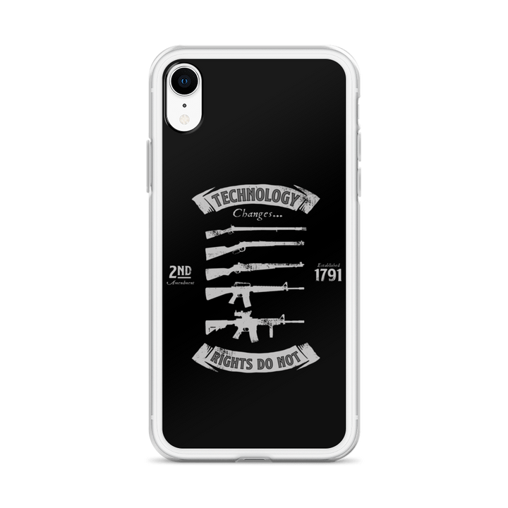 Technology Changes iPhone Case - 1776 United