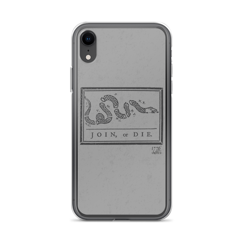 Join or Die iPhone Case - 1776 United