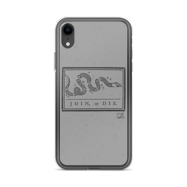 Join or Die iPhone Case - 1776 United