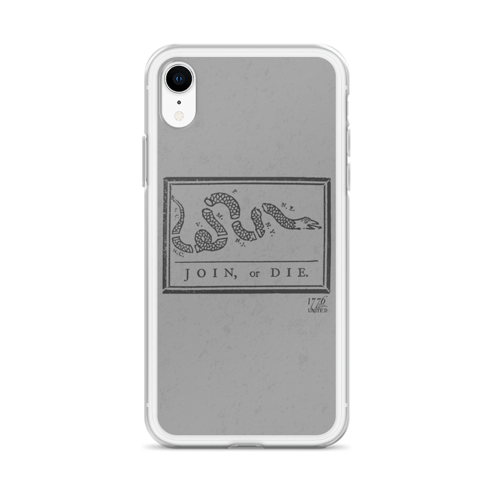 Join or Die iPhone Case - 1776 United