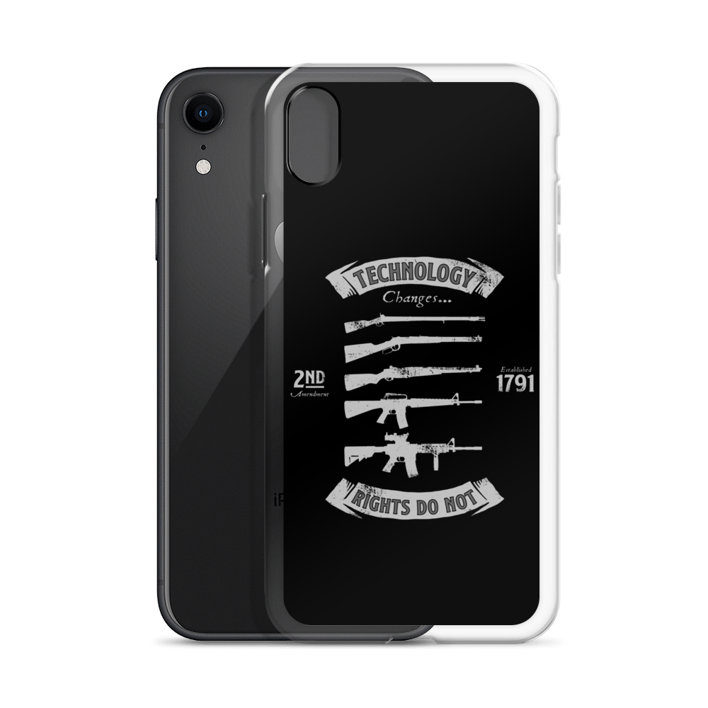 Technology Changes iPhone Case - 1776 United