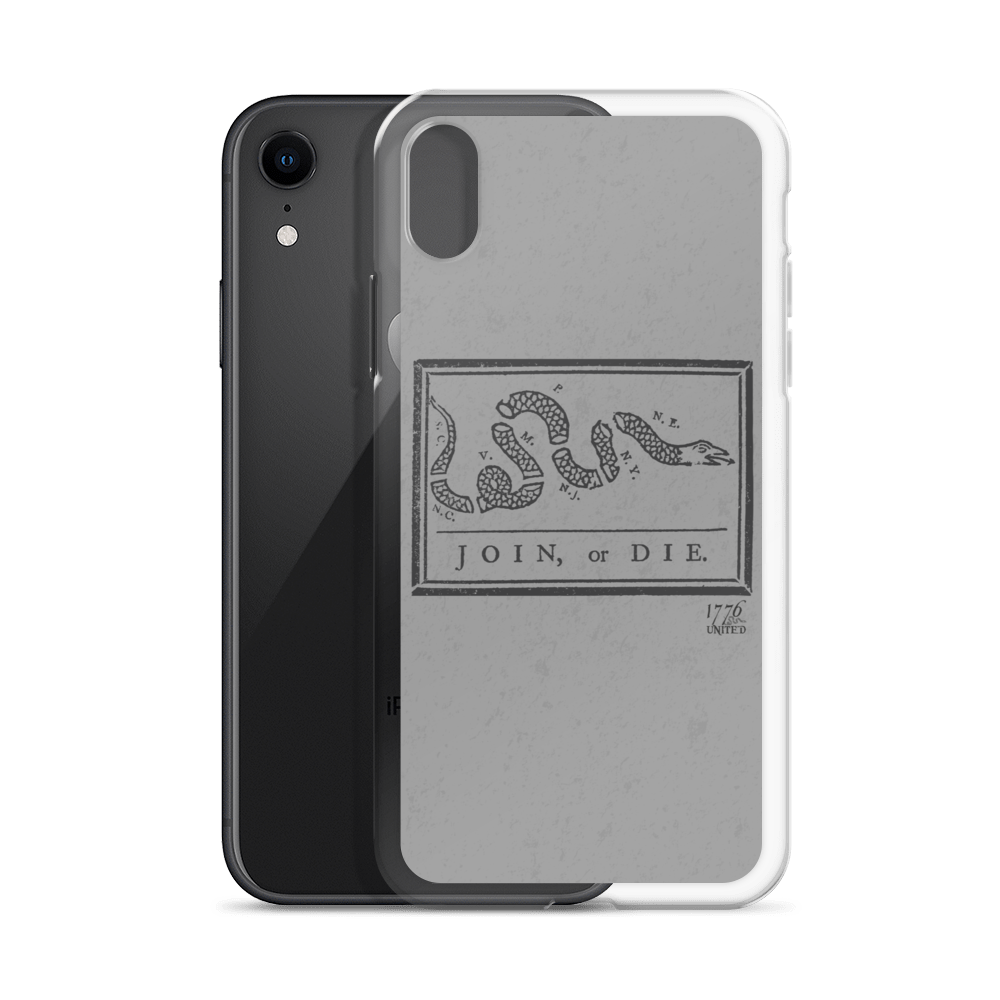 Join or Die iPhone Case - 1776 United