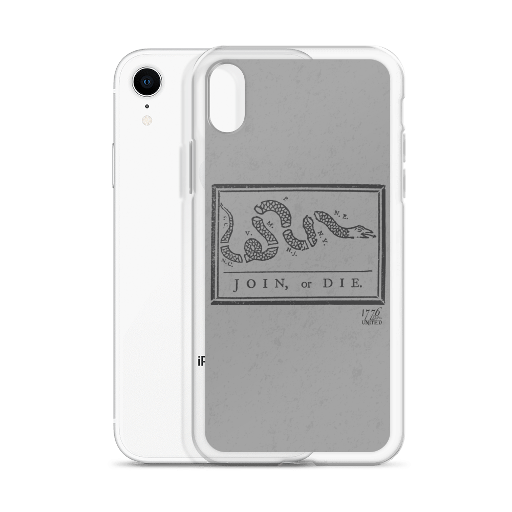 Join or Die iPhone Case - 1776 United