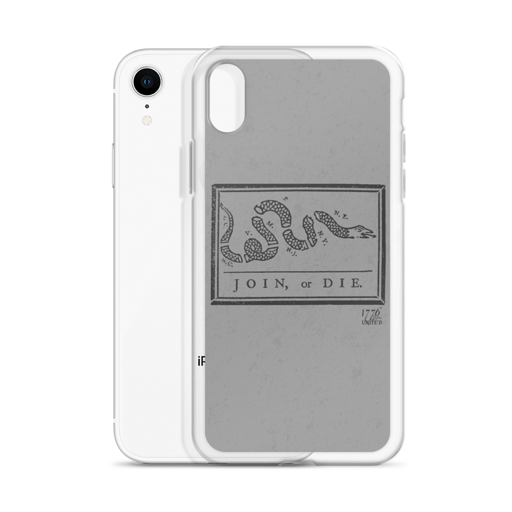 Join or Die iPhone Case - 1776 United