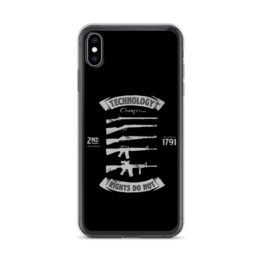 Technology Changes iPhone Case - 1776 United