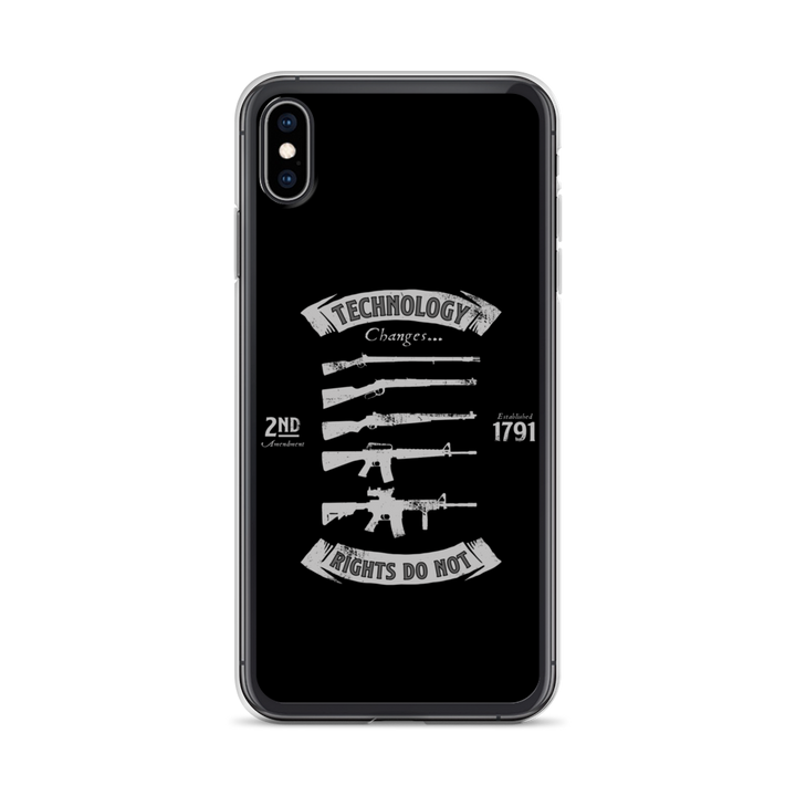 Technology Changes iPhone Case - 1776 United