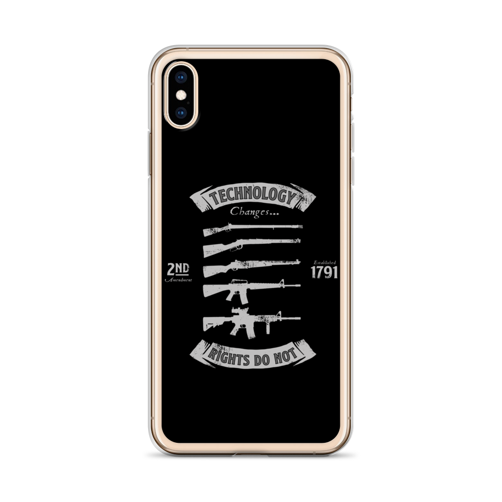 Technology Changes iPhone Case - 1776 United