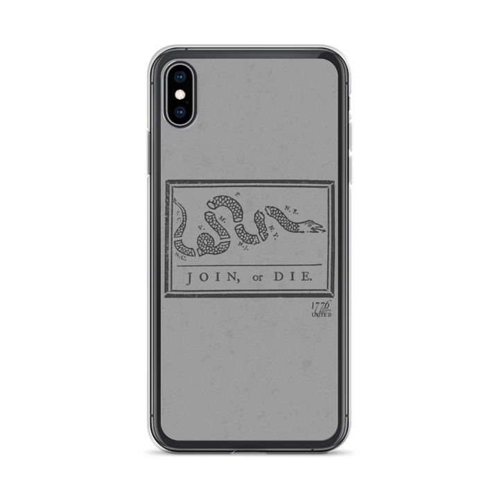 Join or Die iPhone Case - 1776 United