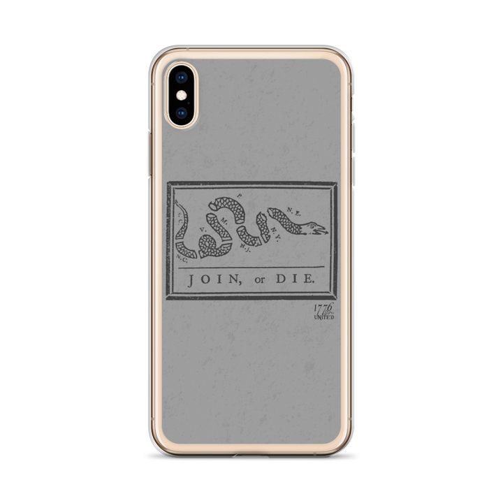 Join or Die iPhone Case - 1776 United