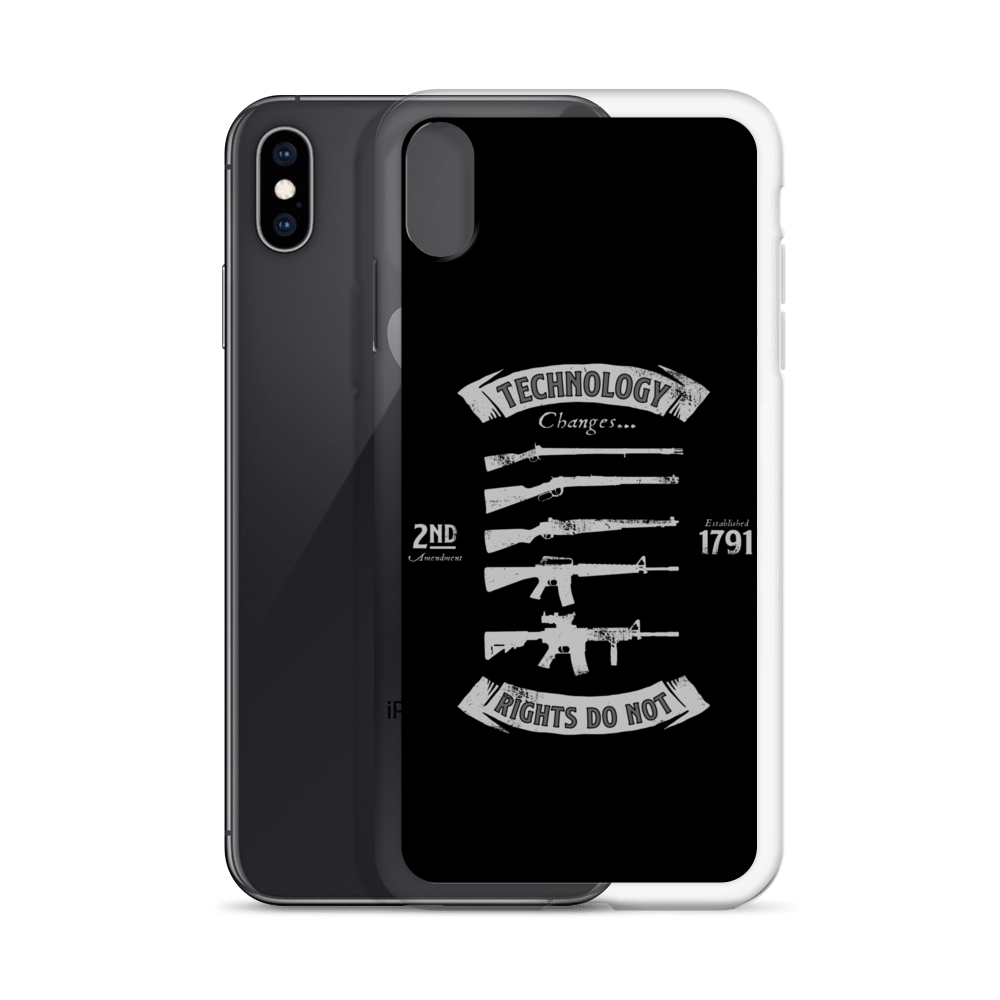 Technology Changes iPhone Case - 1776 United