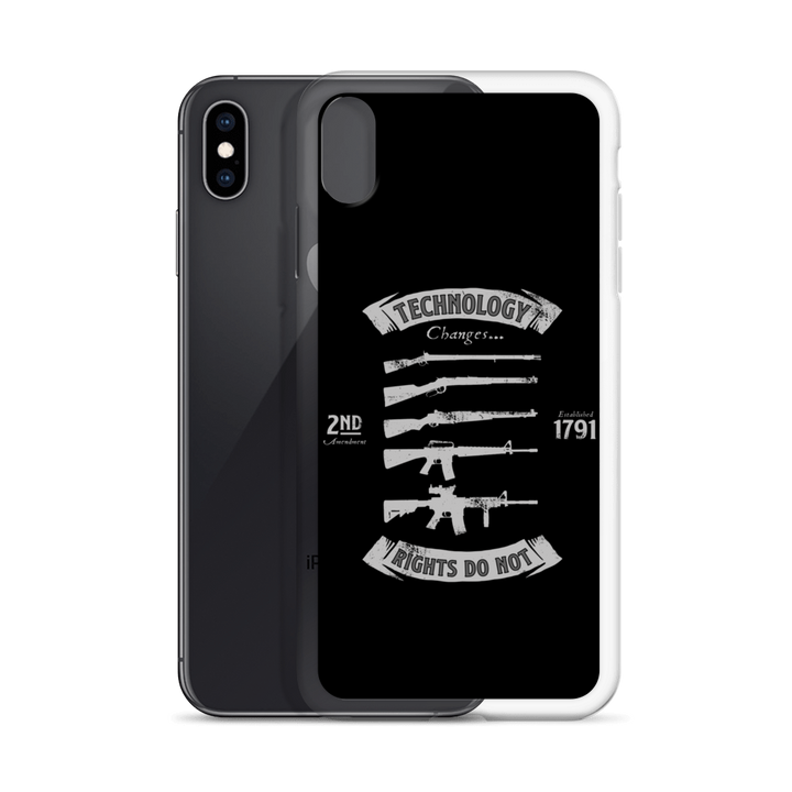 Technology Changes iPhone Case - 1776 United