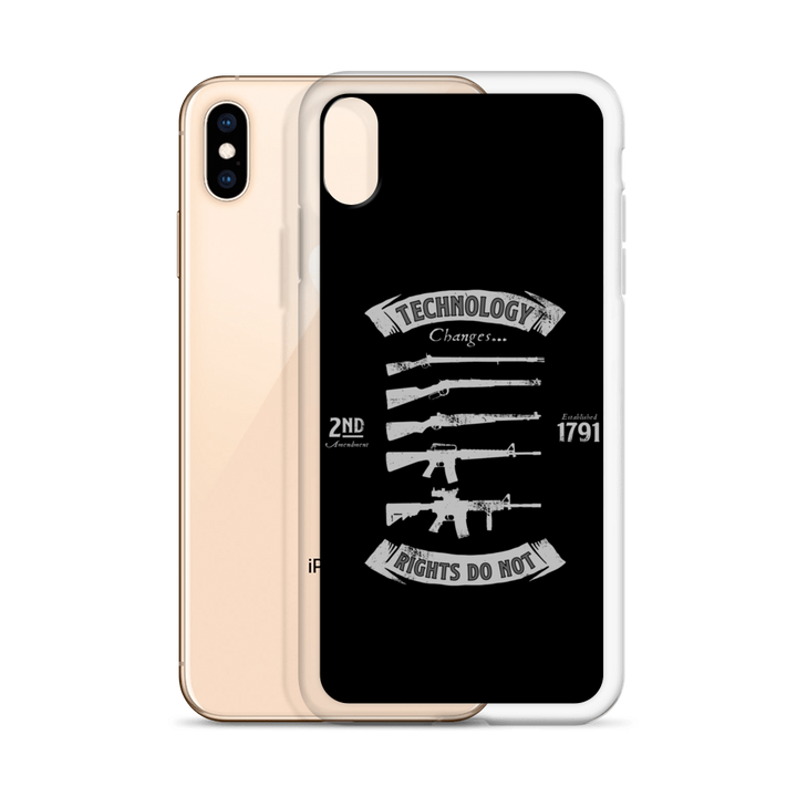 Technology Changes iPhone Case - 1776 United