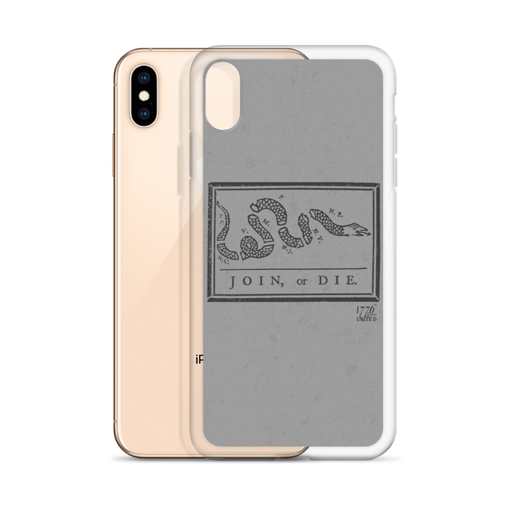 Join or Die iPhone Case - 1776 United