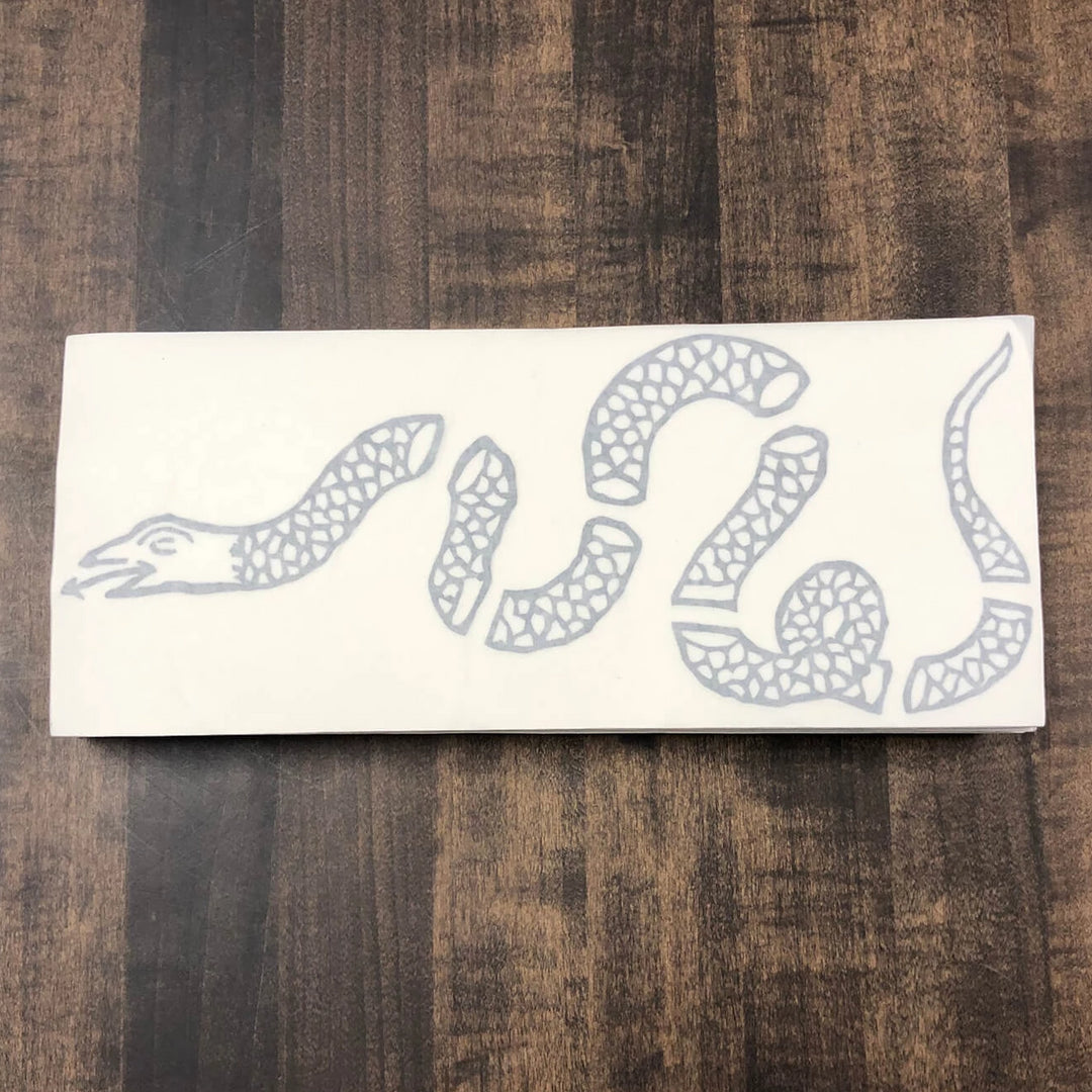 Join Or Die Snake Decal